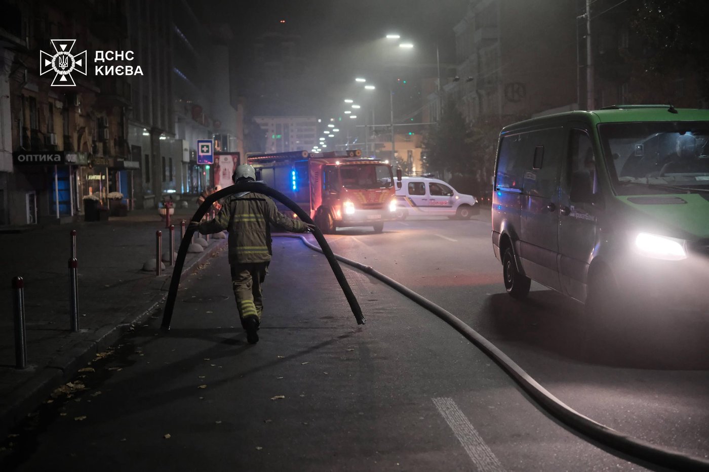 Пожежа у Києві