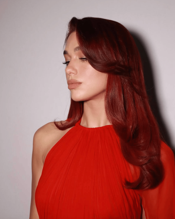 Насичений каштановий відтінок волосся в тренді 2025 рік