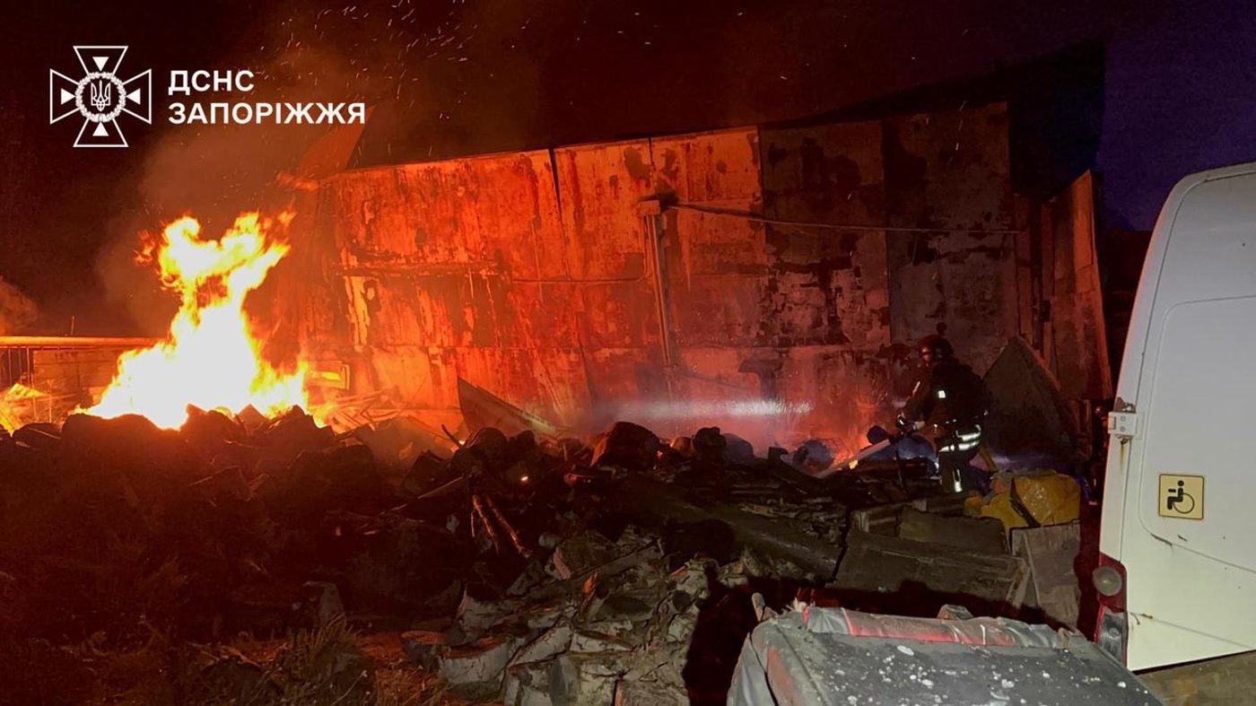 Атака РФ на Запоріжжя