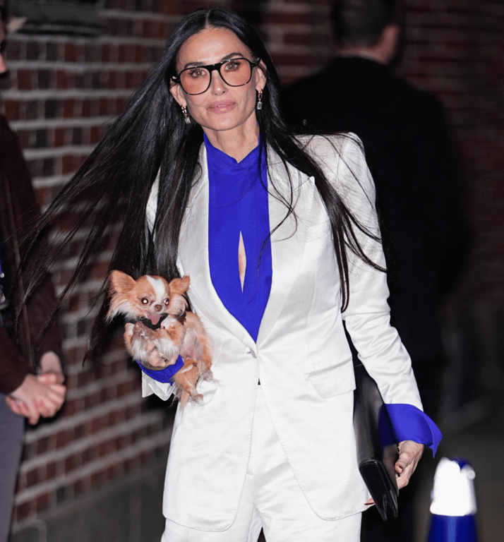 What costume did Demi Moore demonstrate