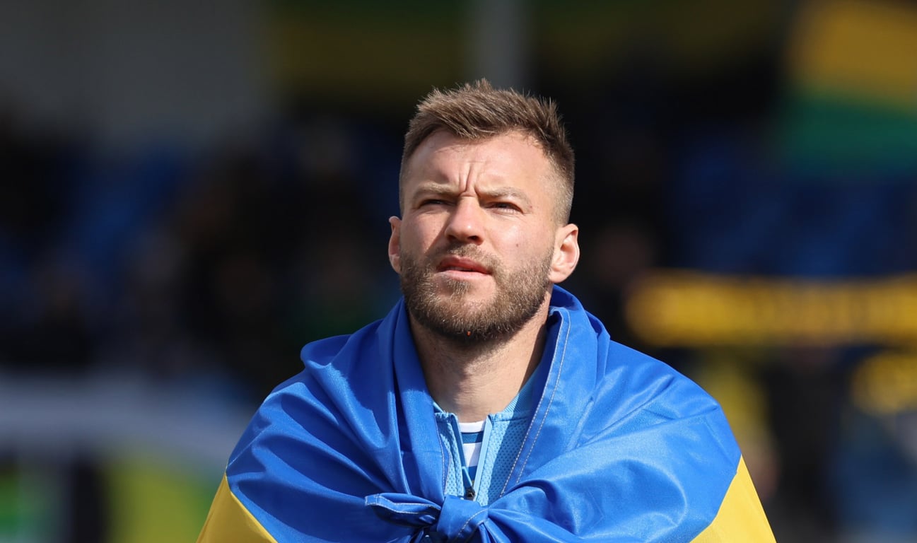 Андрей Ярмоленко перед матчем чемпионата Украины с Александрией в сезоне 2025/26