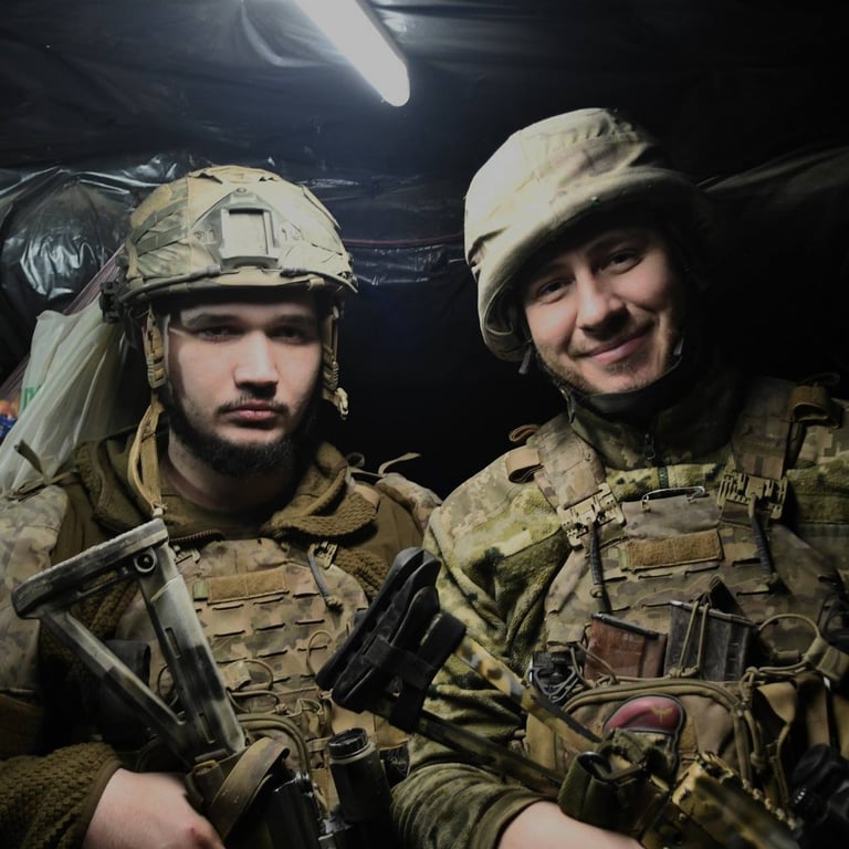 Воины 81-й отдельной аэромобильной Слобожанской бригады. Фото: Telegram / Zelenskiy / Official
