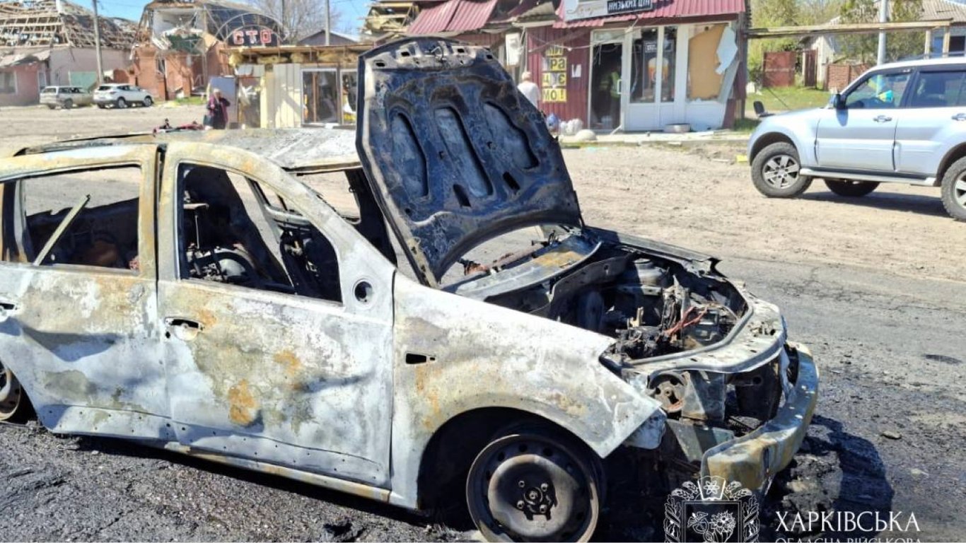Удар по Мерефі на Харківщині
