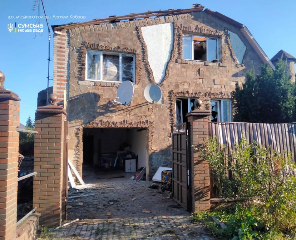 Обстріл Сумщини 19 серпня - фото