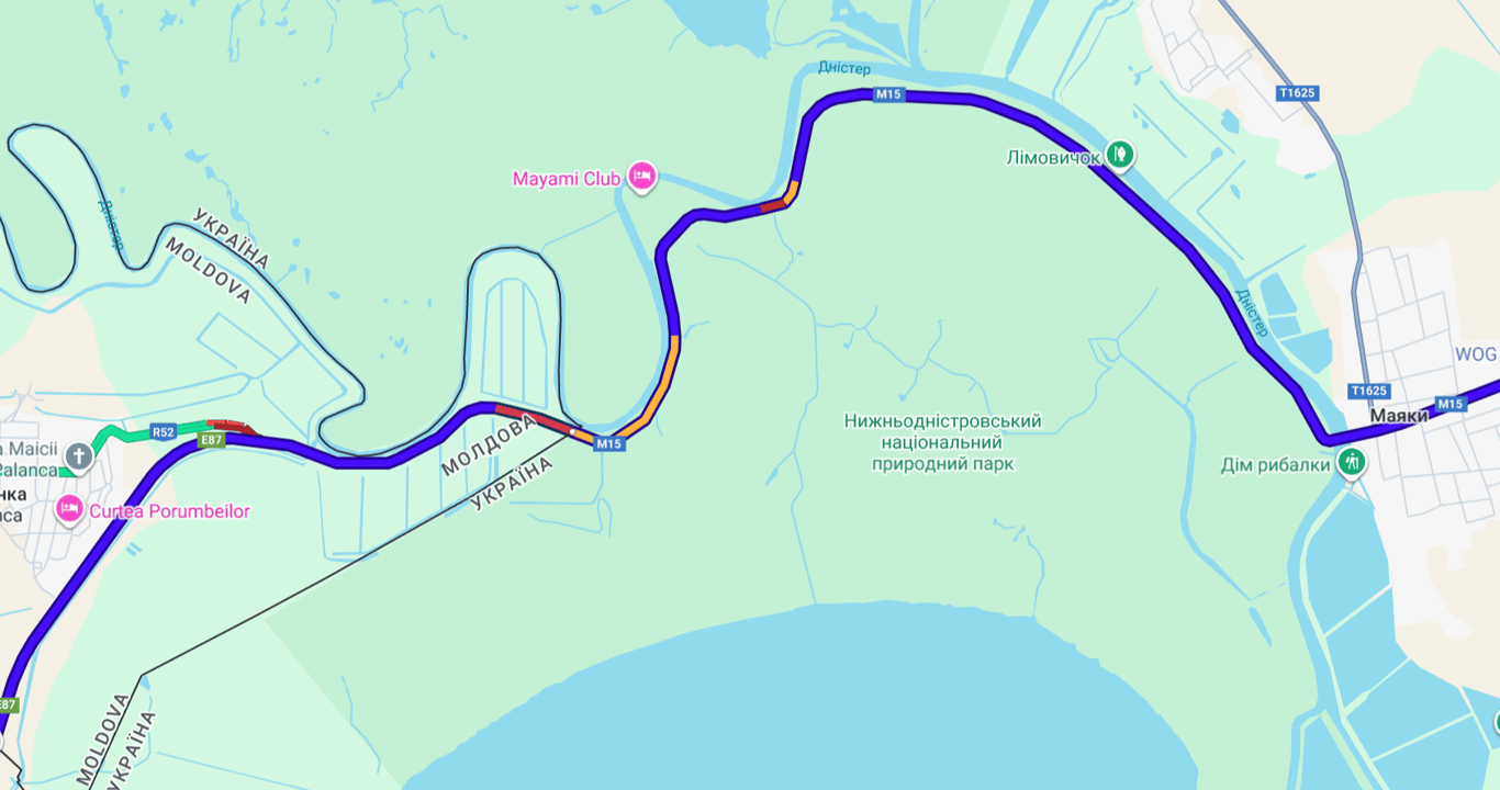 Затори до Молдови — на трасі Одеса-Рені знову утруднений рух - фото 1