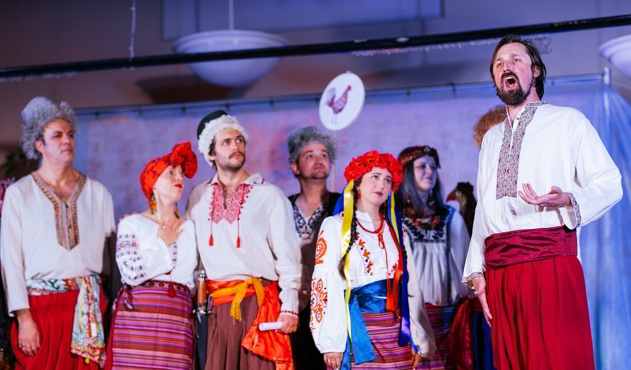 The opera Cossak Beyond the Danube was staged for the first time in Washington