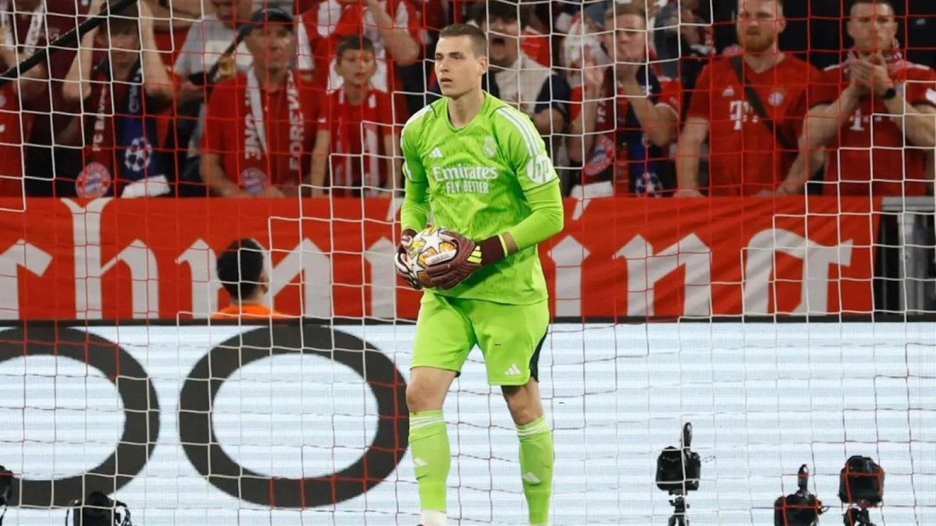 Андрей Лунин стал чемпионом Испании