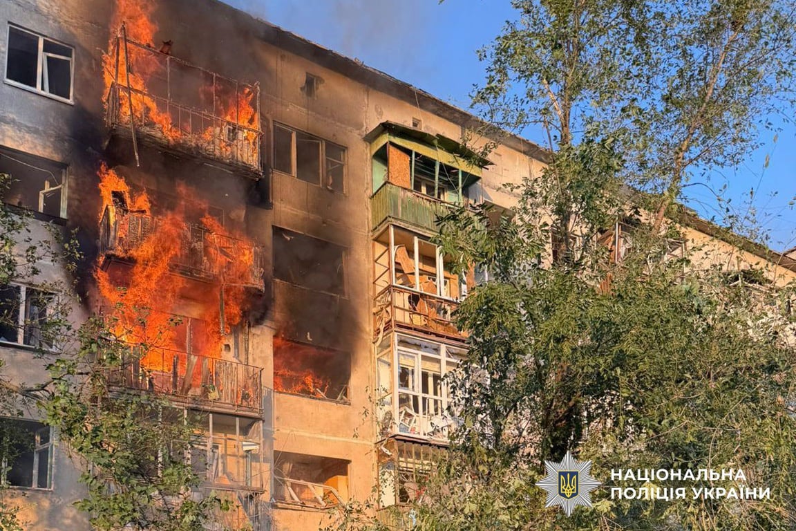 Атака Росії на Донецьку область 22 серпня