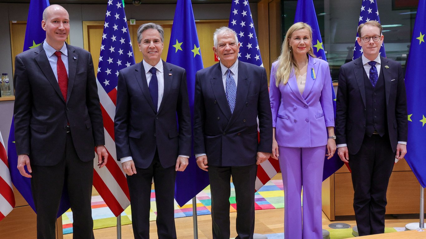 США и ЕС обсудили, как перекрыть лазейки для обхода санкций против рф: итоги совещания