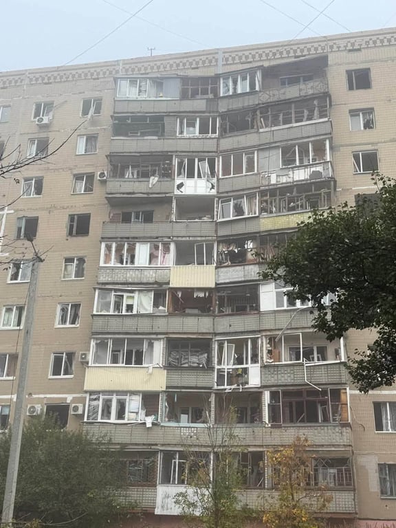 Атака Росії на Словʼянськ 11 жовтня