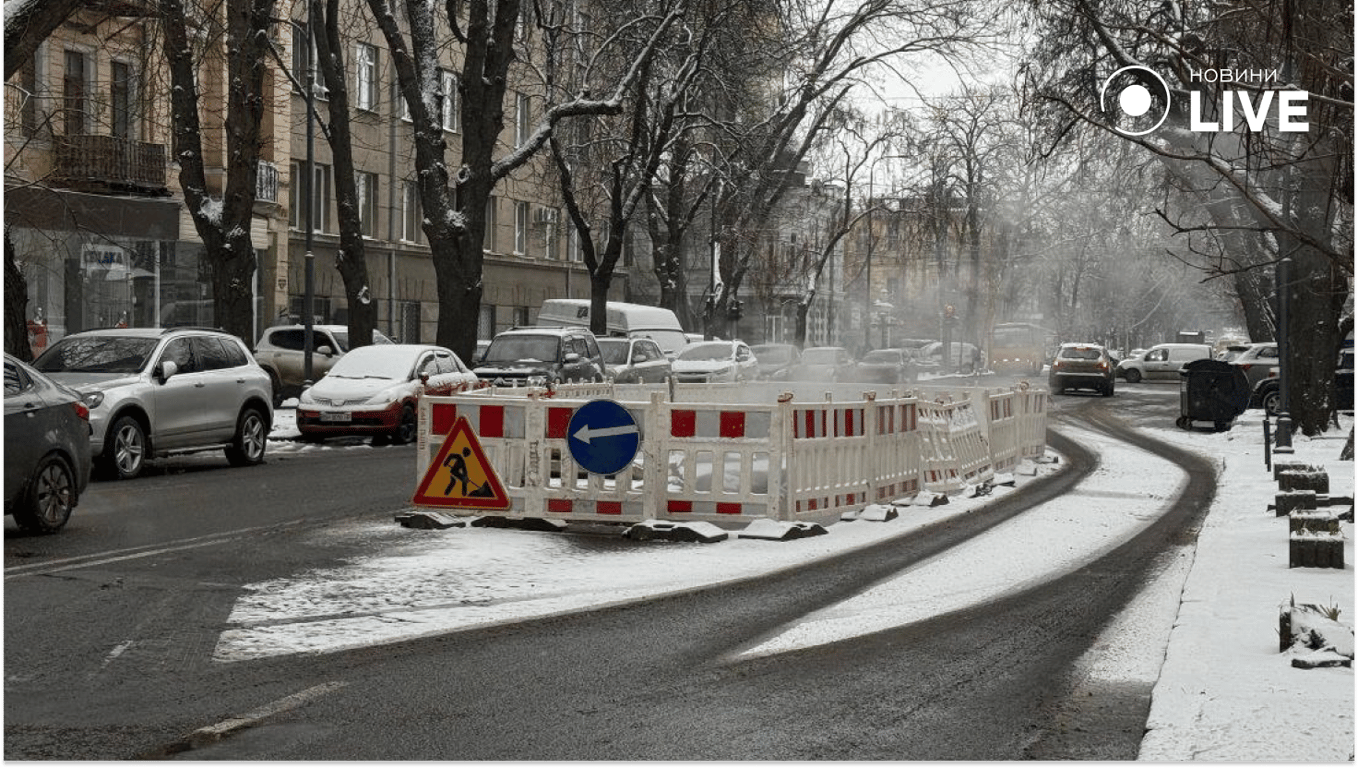 В Одесі засніжило: фото міста