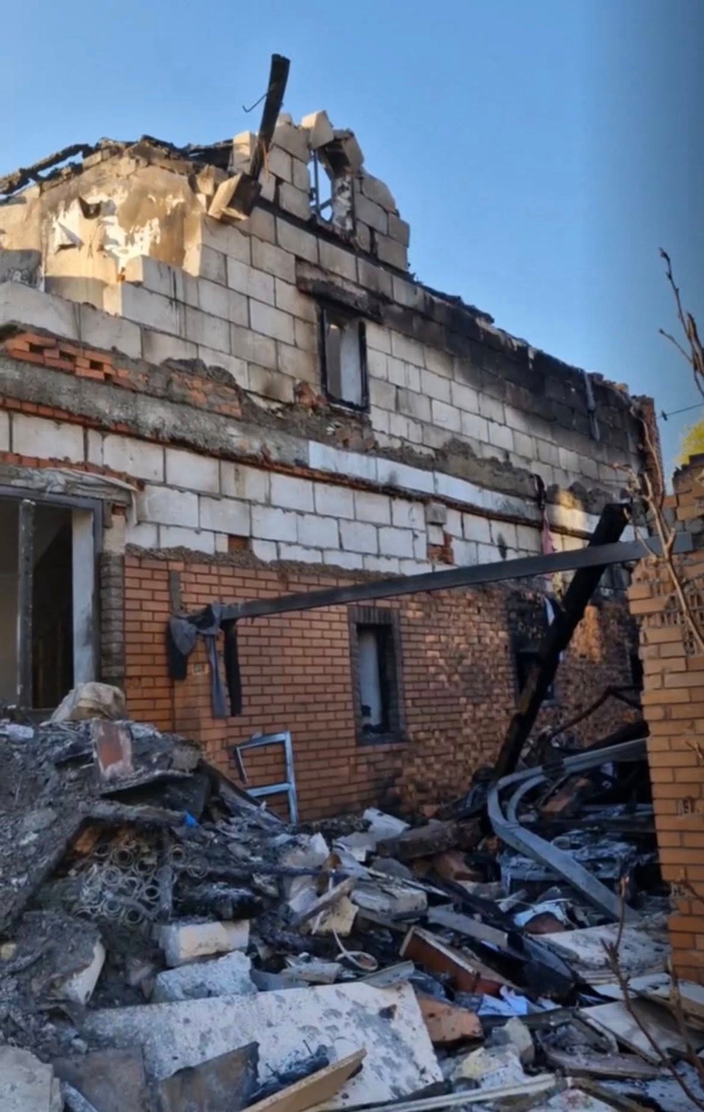 Будинок Флеша після атаки РФ