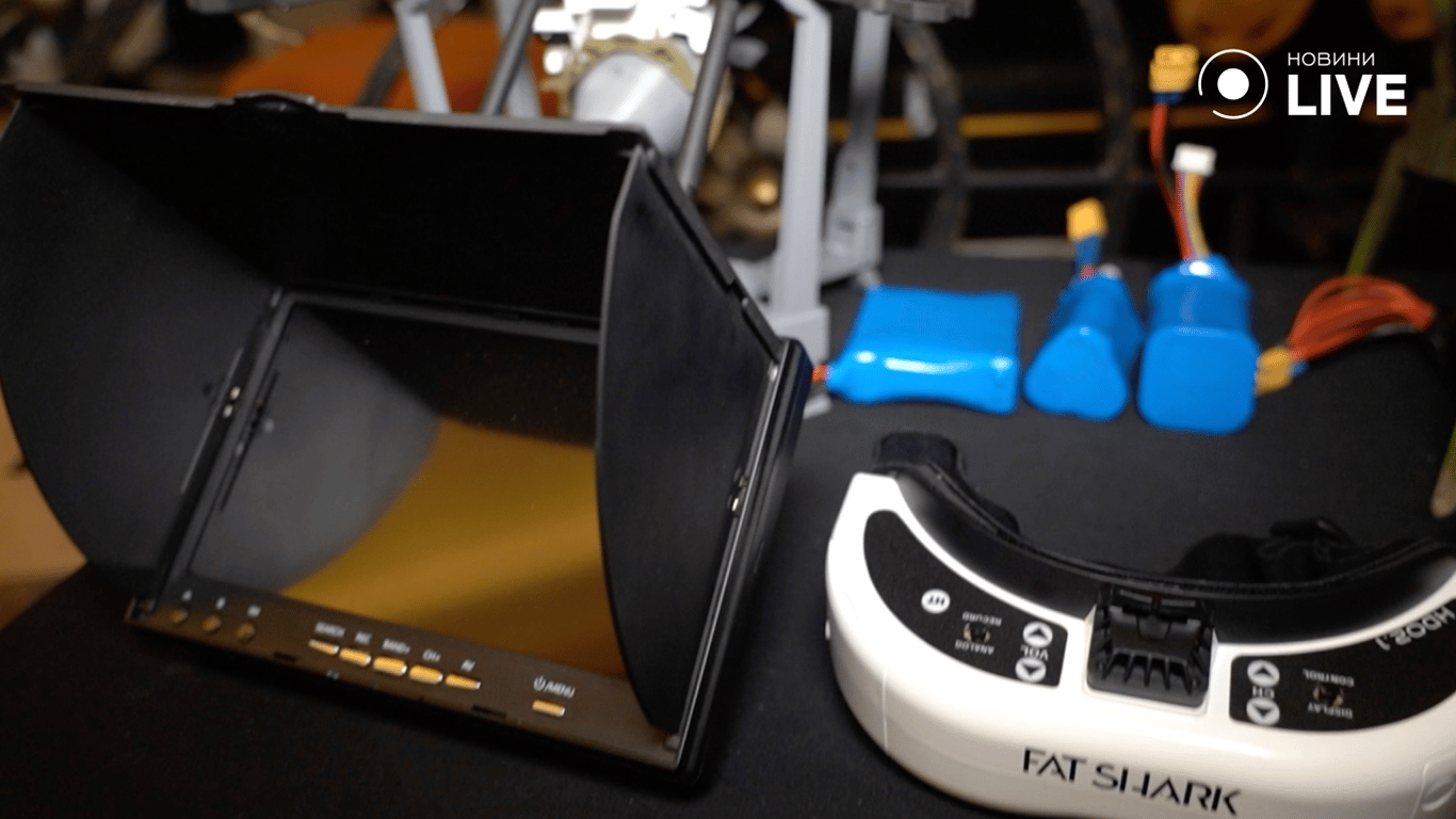 Очки и камера просмотра