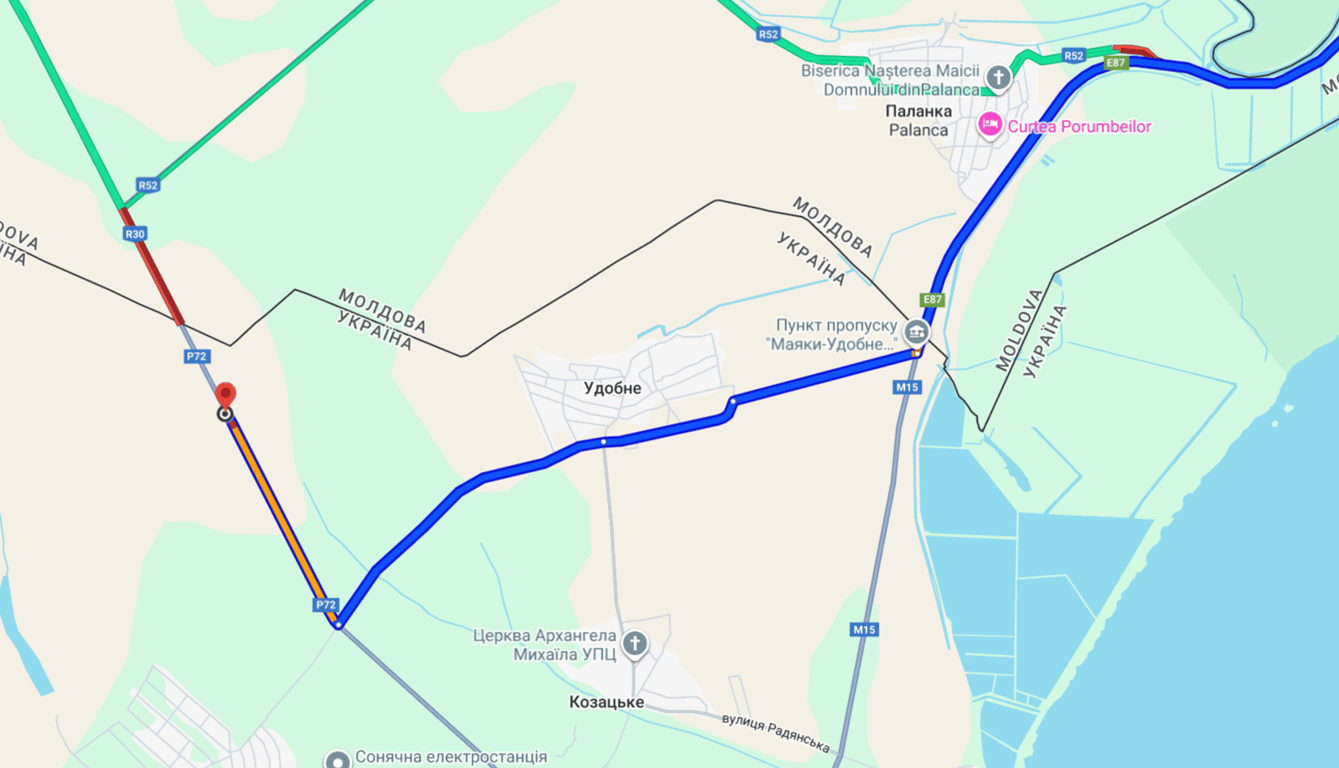 Виїзд за кордон — затори на трасі Одеса-Рені сьогодні уранці - фото 2