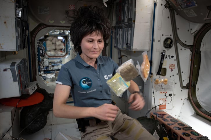 Как едят астронавты на МКС