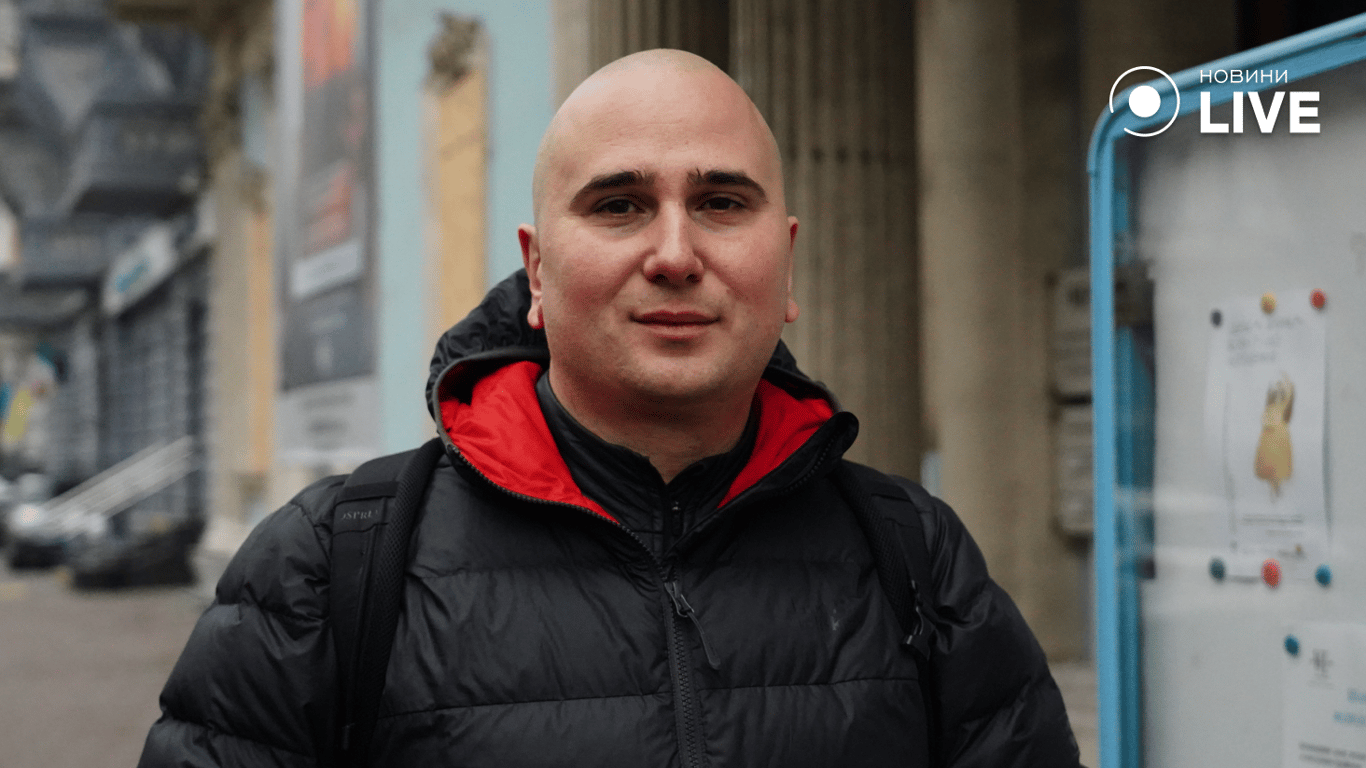 Одесит Рейнолд. Фото: Новини.LIVE/ Юлія Браславська