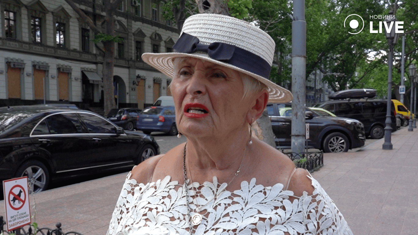 Одесситка совсем не готова к отключениям