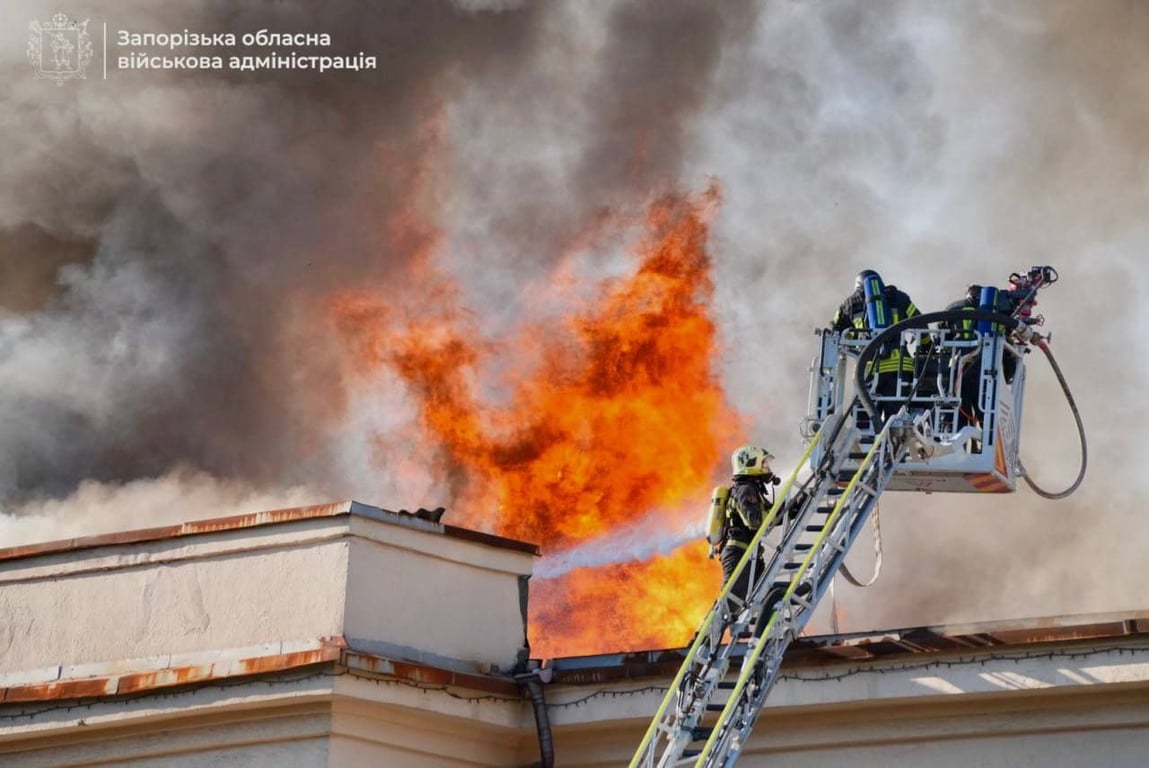 Обстріл Запоріжжя - фото