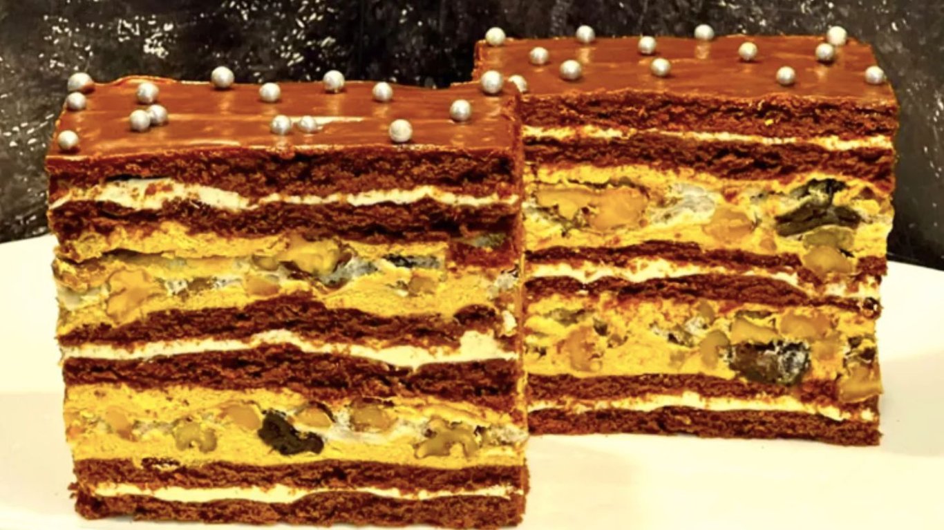 рецепт торта Старий Львів