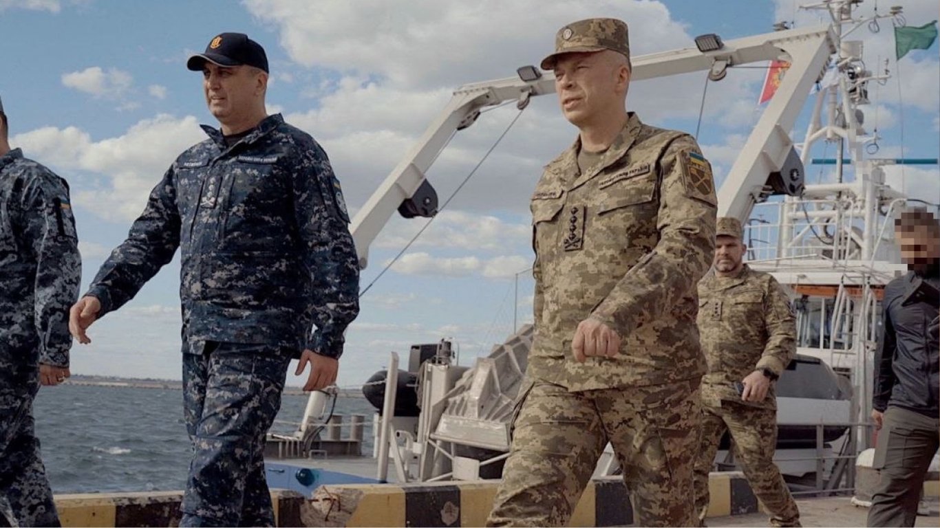 Сирський в Одесі: інспекція Військово-морських сил ЗСУ