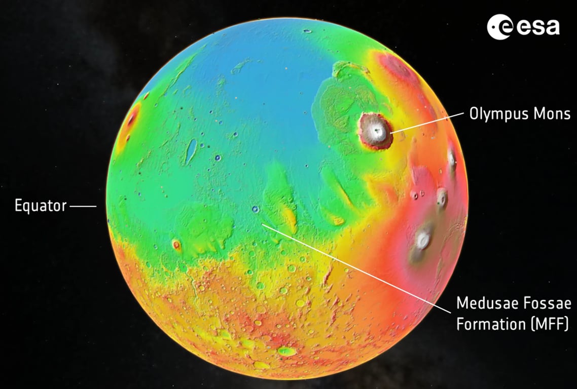 Під поверхнею Марса знайшли море із замерзлої води — вистачить затопити планету