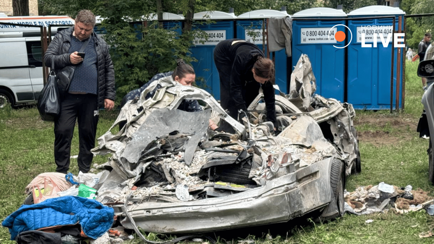 Удар РФ по Києву