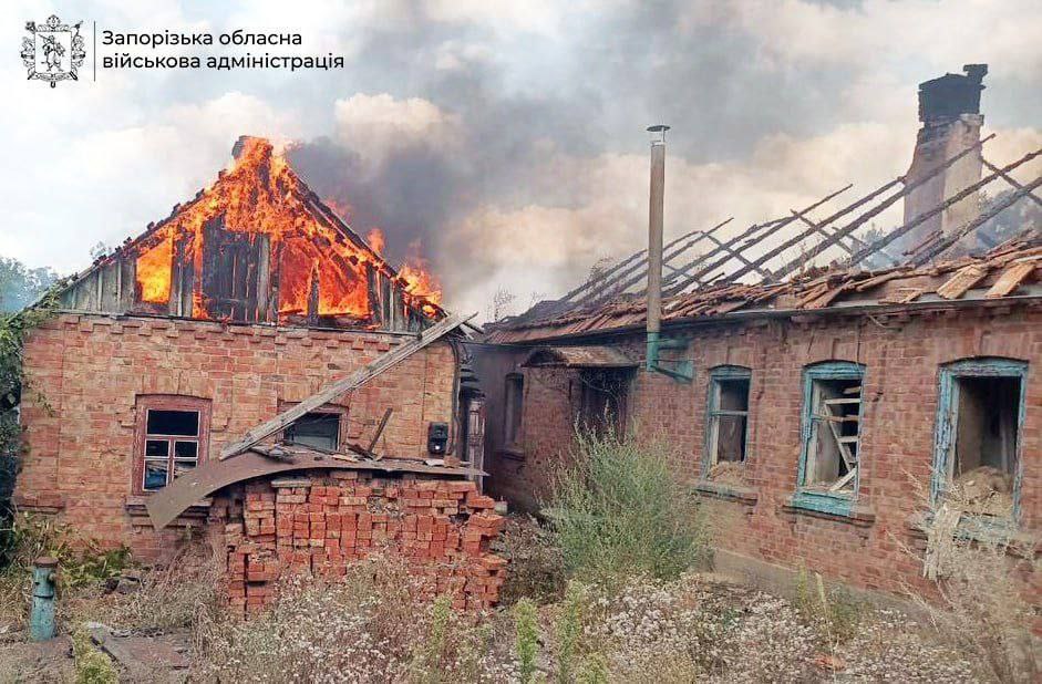 обстріл Запоріжжя