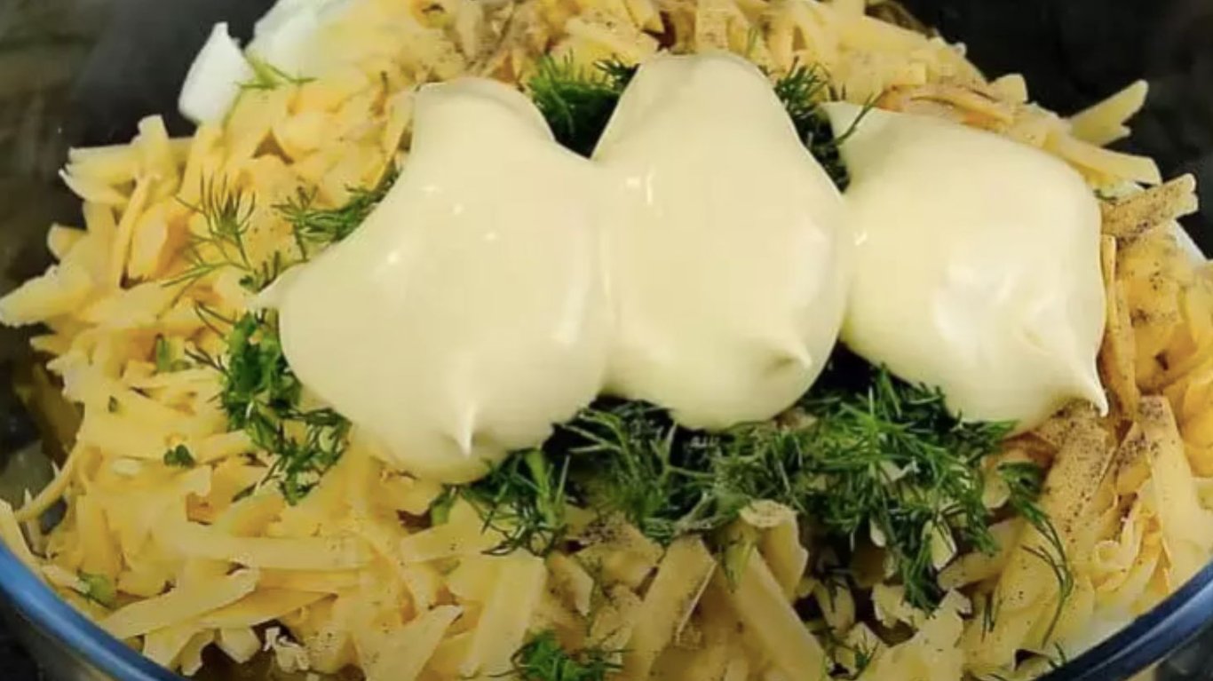 рецепт салата з курячими сердечками 