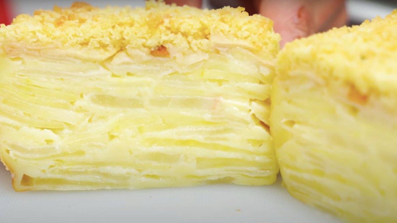Классический французский пирог с яблоками и грушами — видео рецепт