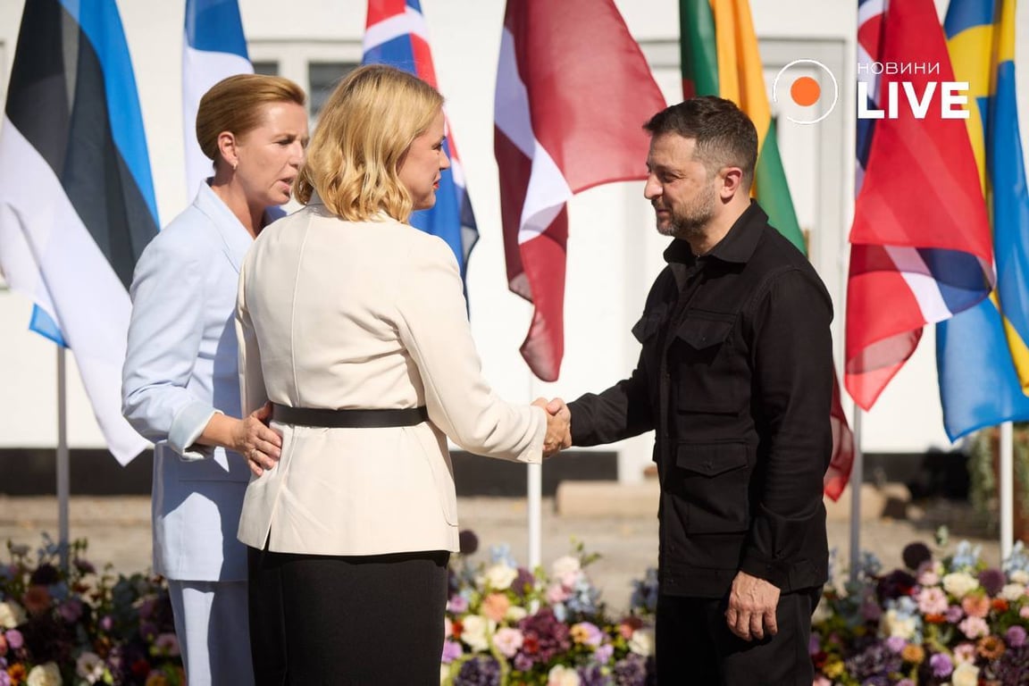 Zelensky in Denmark on September 3