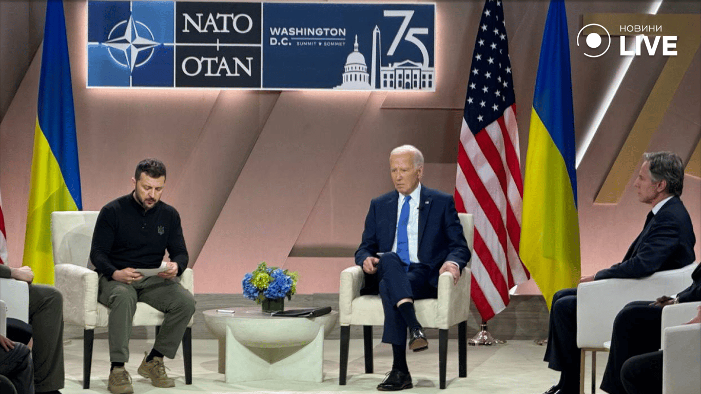 Зустріч Зеленського та Байдена в США