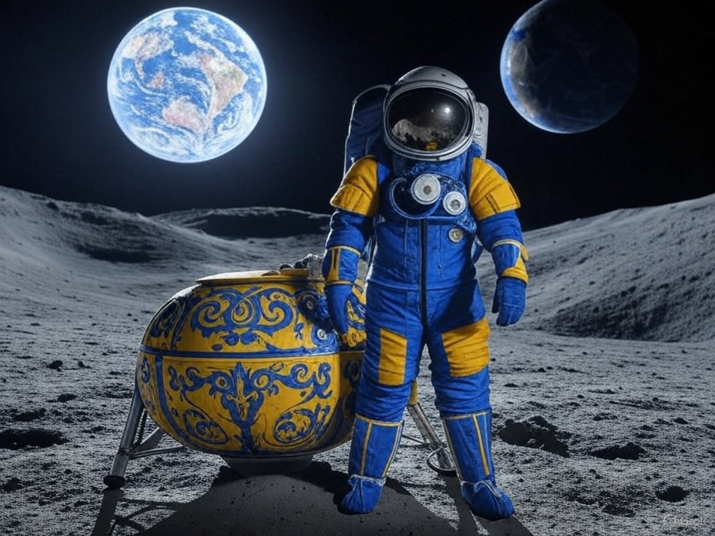 Людина на місяці