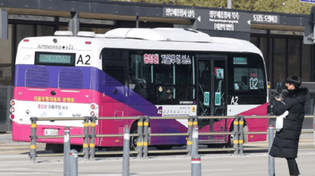 У Південній Кореї з'явились перші безпілотні автобуси: як вони працюватимуть - 285x160