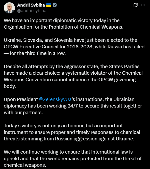 Україна в раді Організації із заборони хімзброї — чому це важливо - фото 1