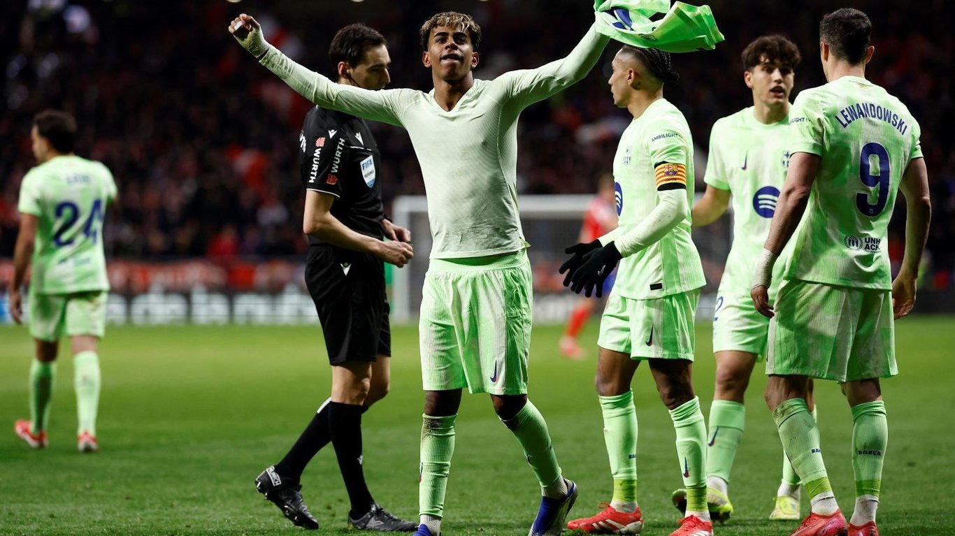 Игроки Барселоны