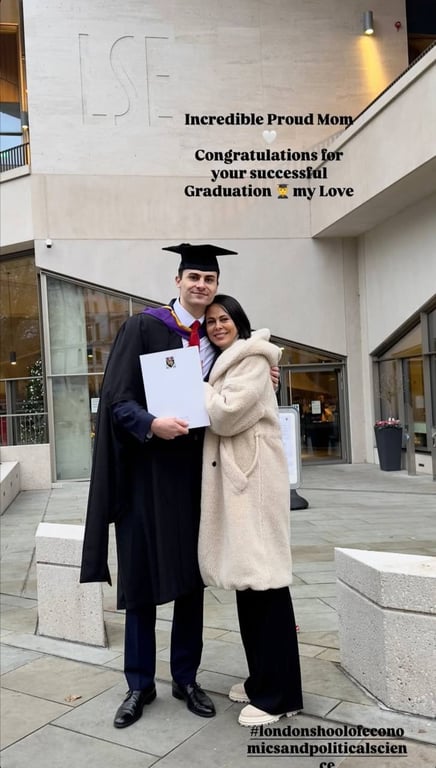 Наталія Єгорова зі старшим сином