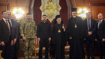 Патріарх Варфоломій підтримав Україну під час зустрічі з Зеленським - 304x171