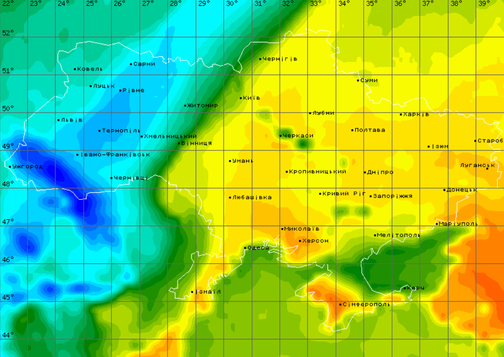Погода в Україні 29 вересня
