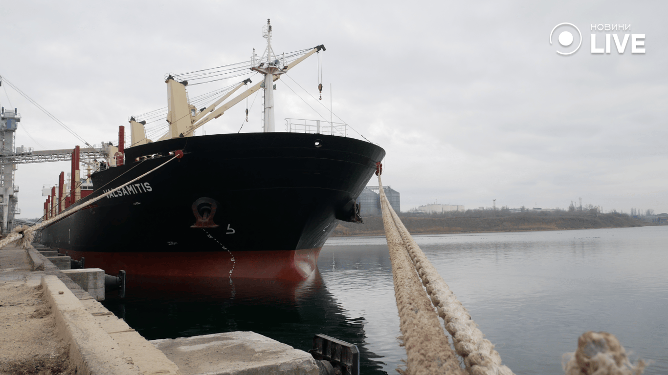 Порты Большой Одессы увеличивают количество экспорта продукции