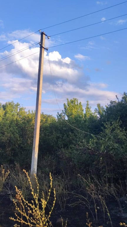 Росіяни 11 серпня пошкодили ЛЕП на Харківщині