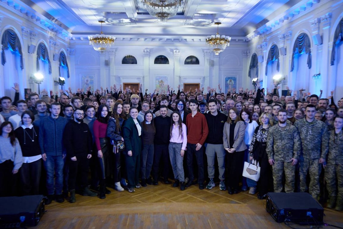 Зеленський та студенти КАІ