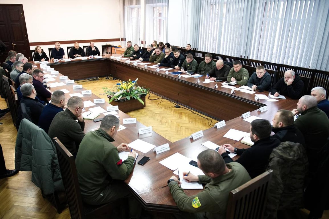 Заседание Совета обороны в Харьковской области
