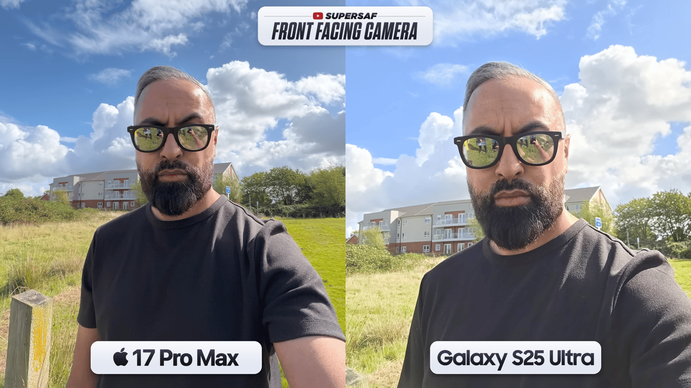 Порівняння камер iPhone 17 Pro Max та Samsung Galaxy S25 Ultra