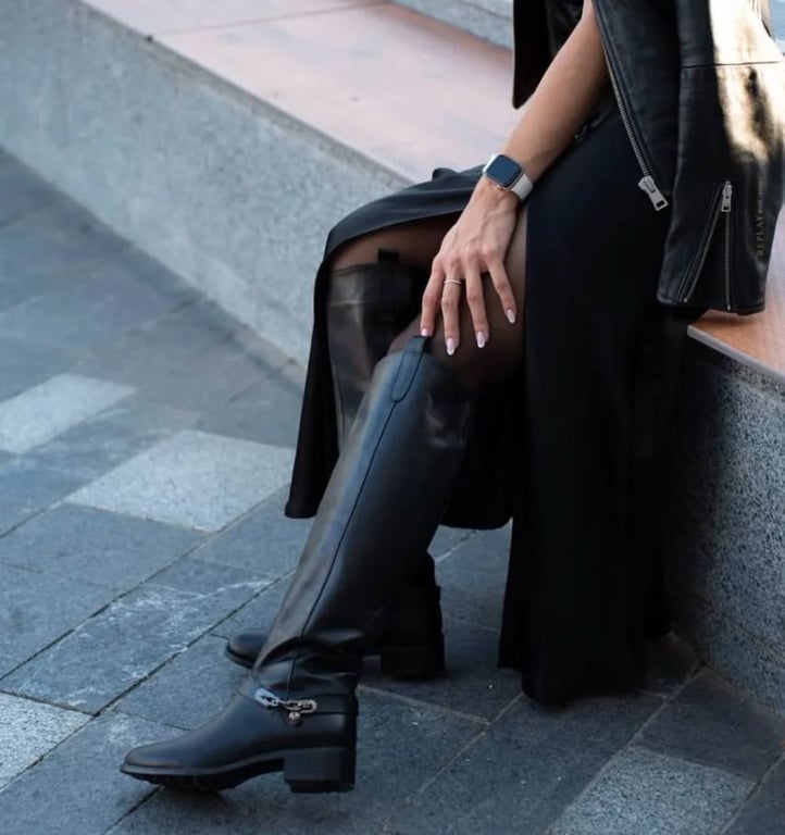 Високі чоботи підкорюють тренди 2025 року