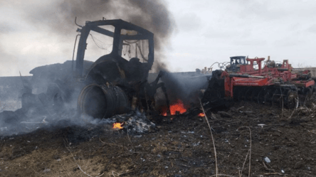 На Харківщині трактор наїхав на вибухівку: є постраждалий - 290x166