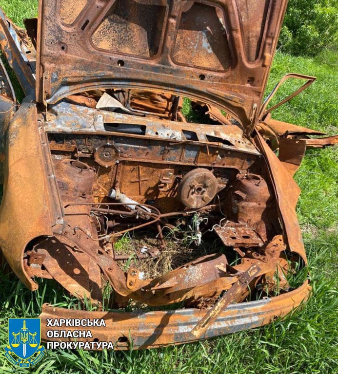 Авто, которое угнали оккупанты в Харьковской области
