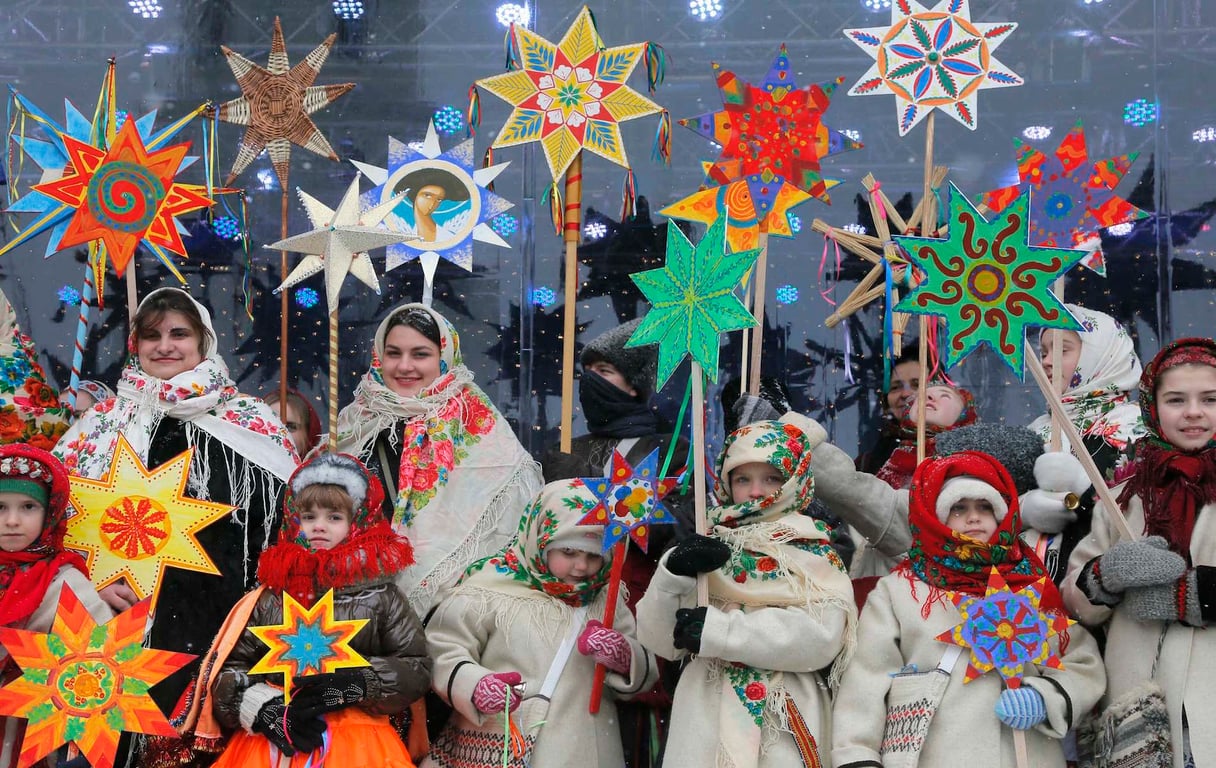 Колядки для детей 7-8 лет на украинском языке