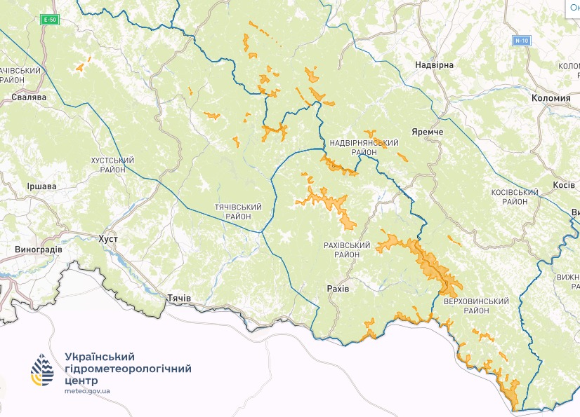 Лавинна небезпека у Карпатах