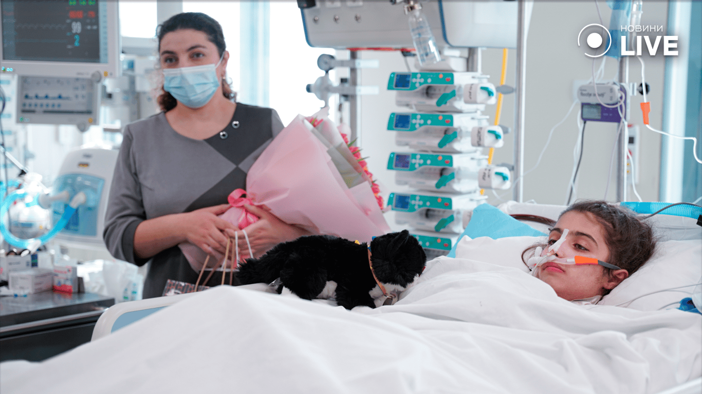 Із Запоріжжя евакуювали хвору дівчинку