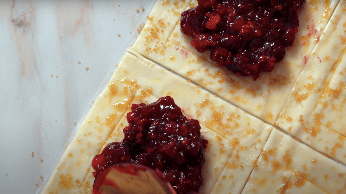 рецепт десерту з листкового тіста 